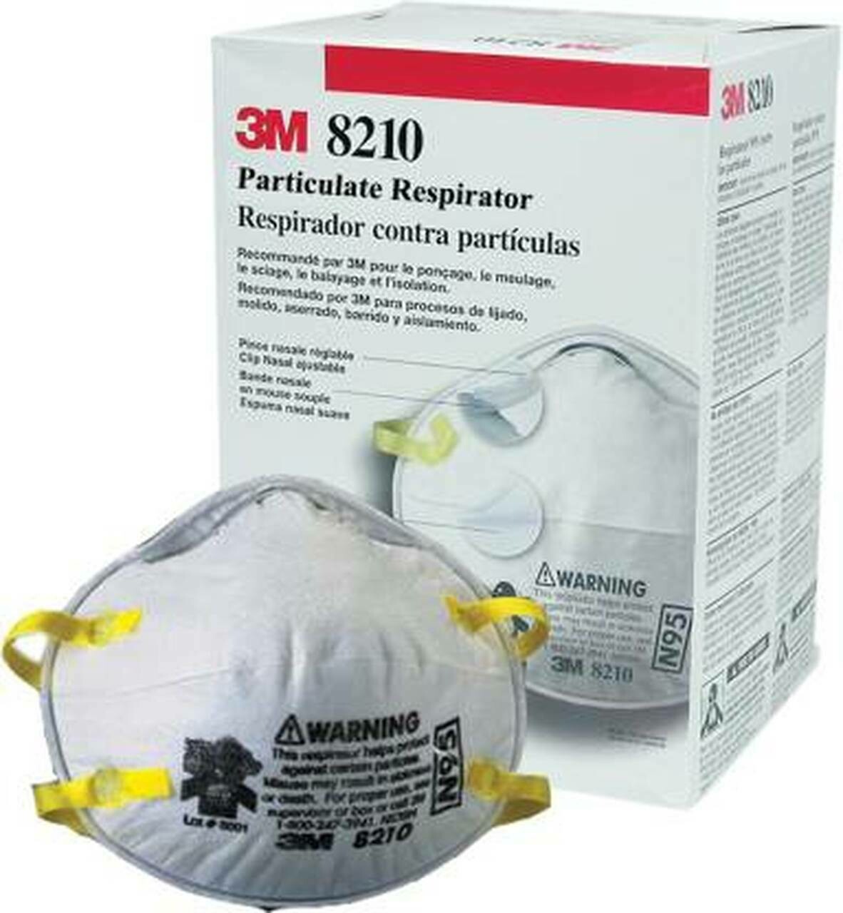 3m Mask 8210 Pack/20
