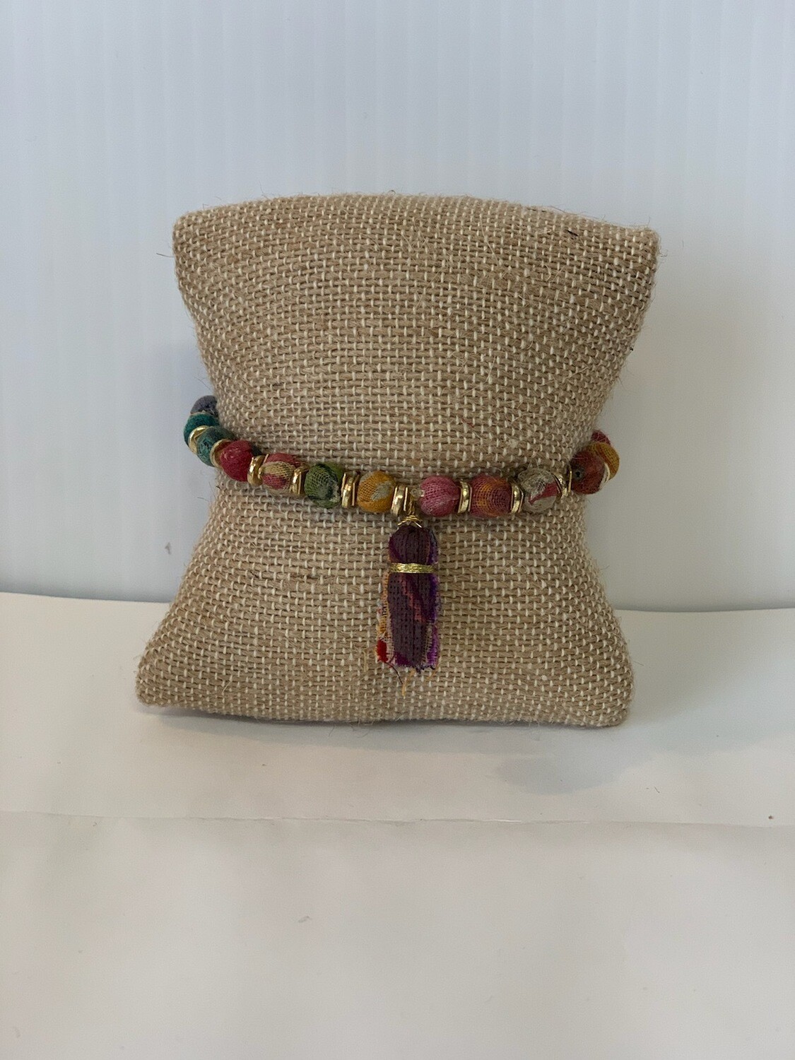 Sequined Kantha Bracelet 236-12-20