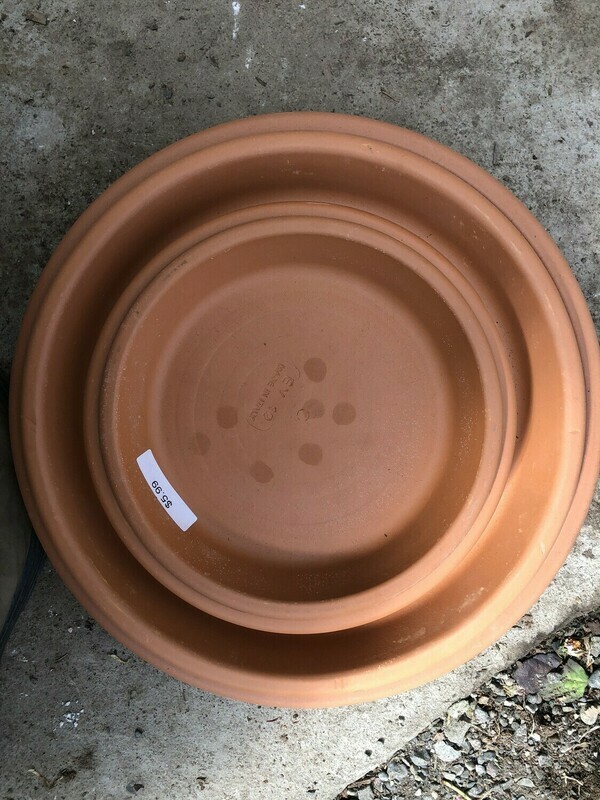 Terracotta Saucers  