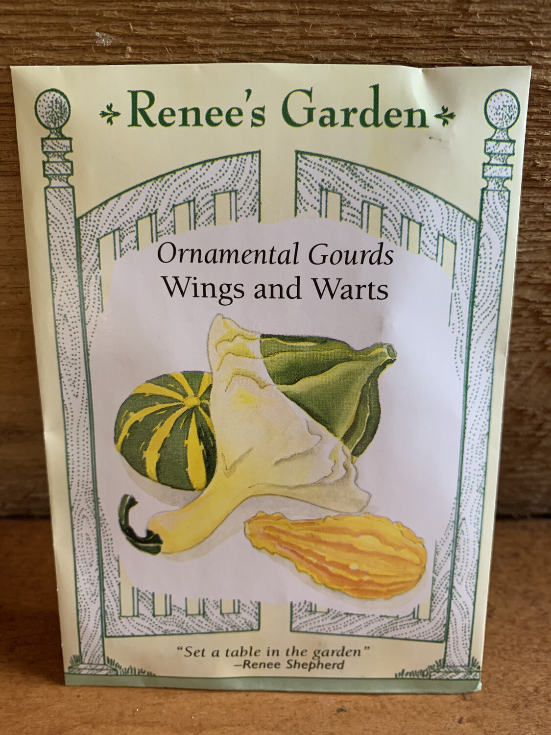 Seeds - Ornamental Gourds Wings and Warts
