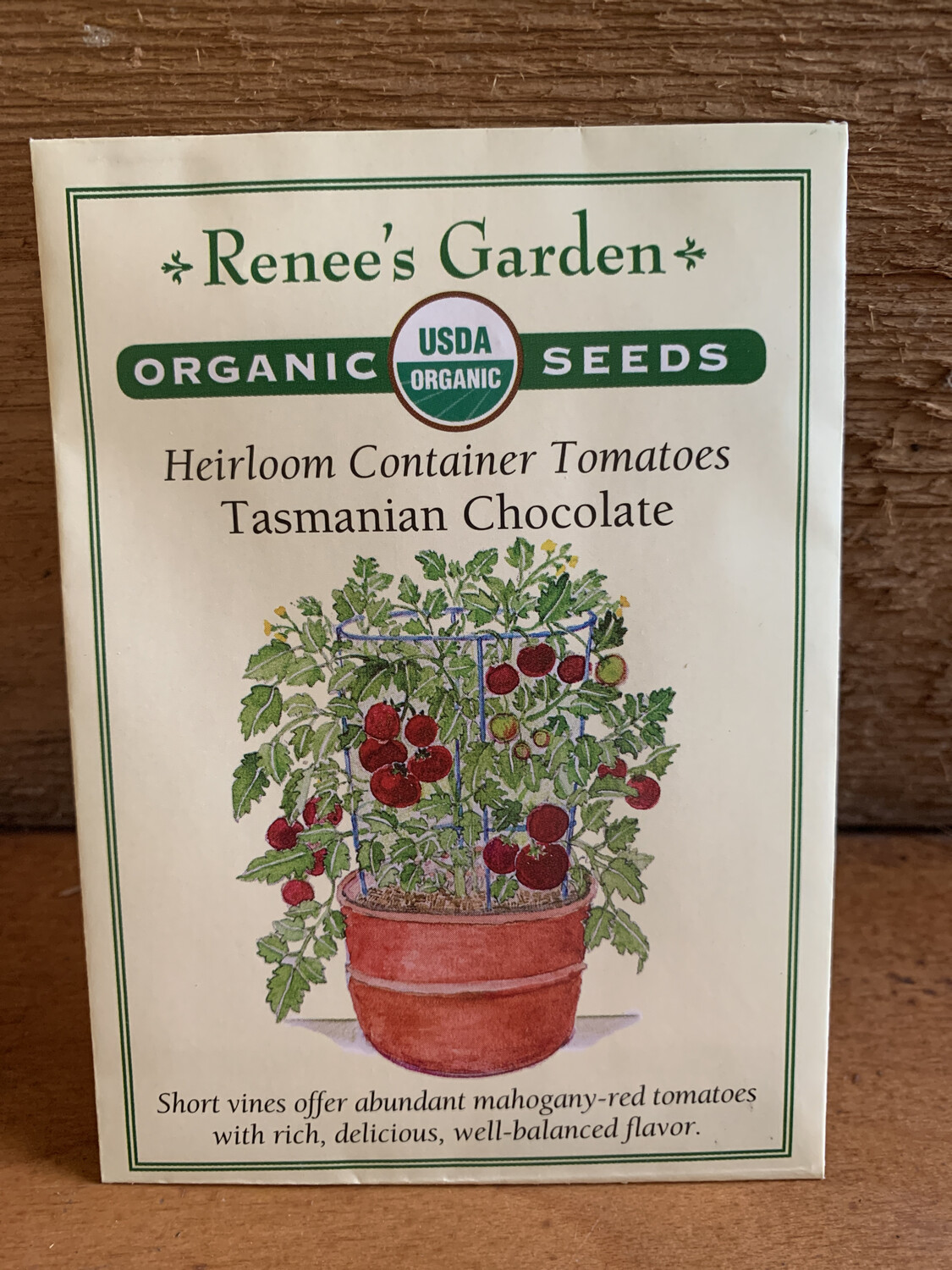Seeds - Container Tomatoes Tasmanian Chocolate Organic