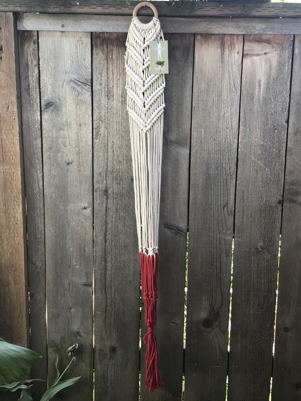 Macrame Plant Hammock - 48&quot;