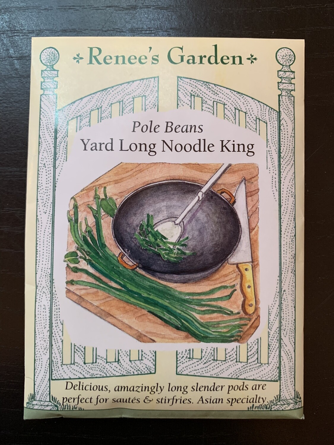 Seeds - Bean Pole Yard Long Noodle King