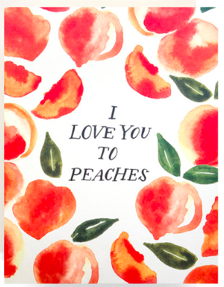 Card - Love You to Peaches