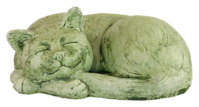 Concrete Sleeping Cat