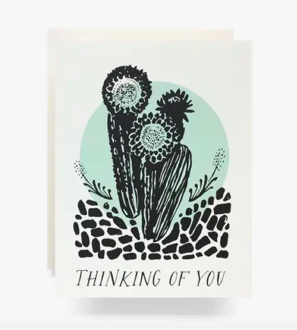 Card - Cactus Thinking Of You