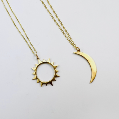 Necklace - Sun and Moon Set