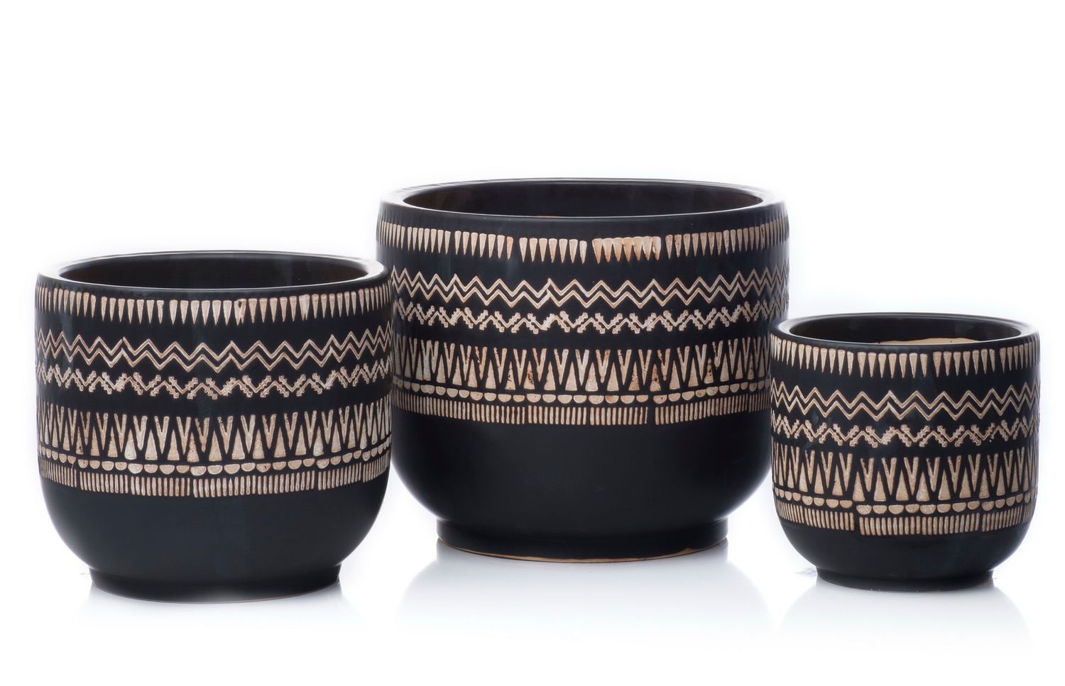 Chevron Boho Planter
