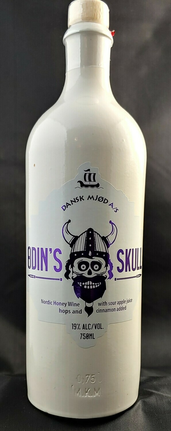 Dansk Mjod Odin's Skull Mead Nordic Honey Wine w\ Sour Apple Juice