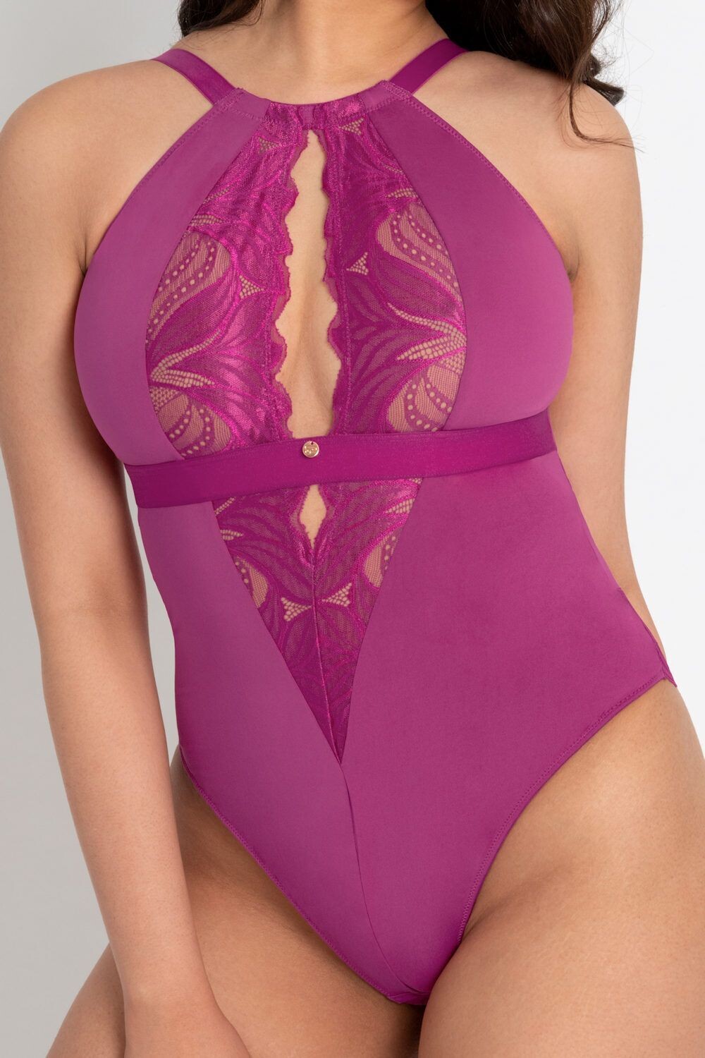 010704 Indulgence Bodysuit Orchid