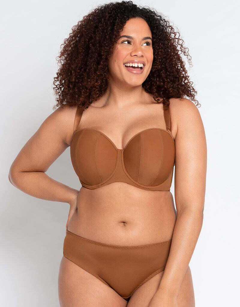 2601 Luxe Strapless Caramel