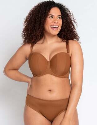 2601 Luxe Strapless Caramel