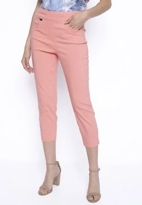PICADILLY STRETCH PULL ON CAPRI - PALE CORAL