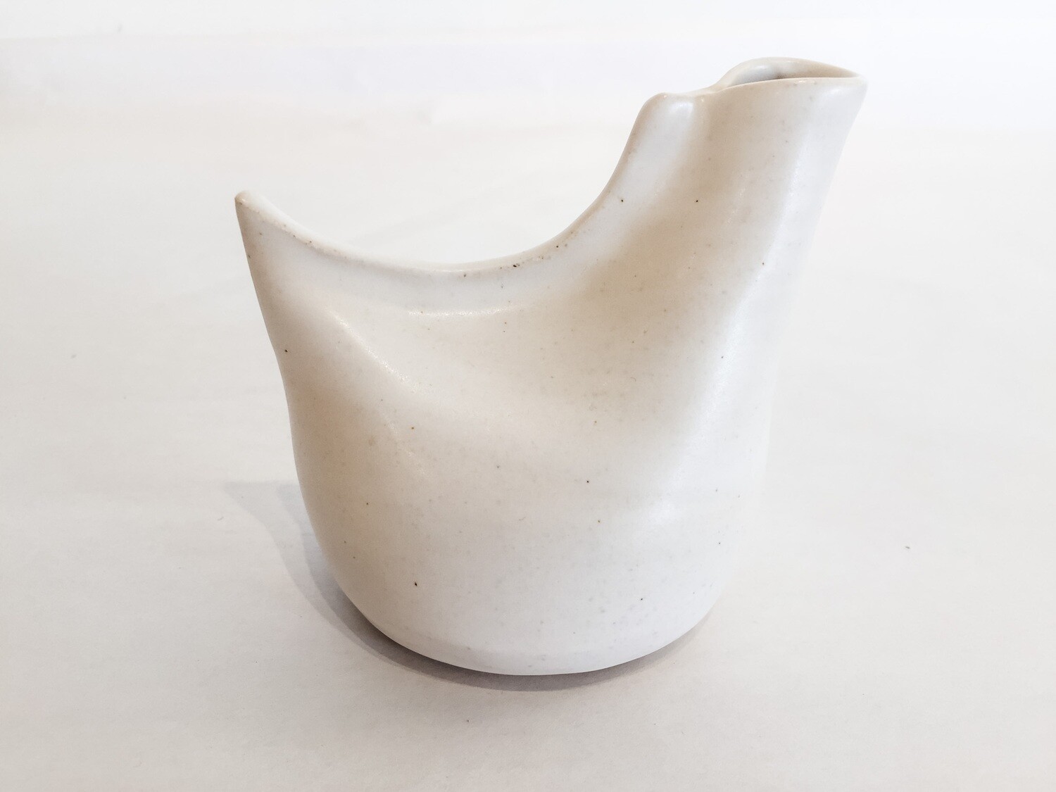 ES011 Bird Vase - Tiny - White