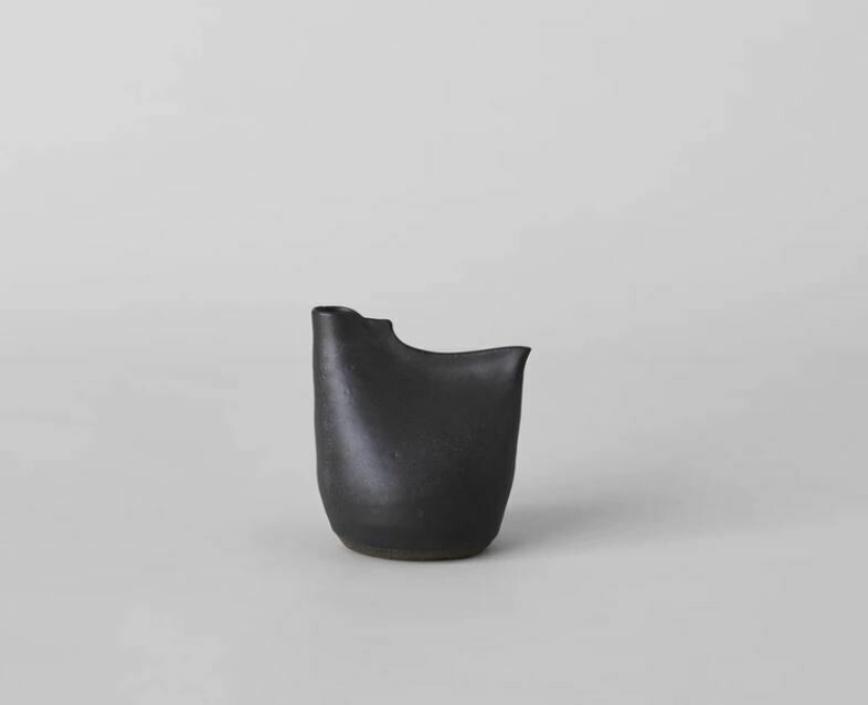 ES007 Bird Vase - Tiny Black