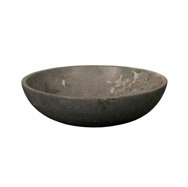 Black Marble Hutu Bowl