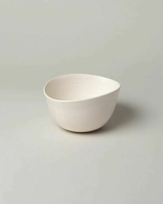 ES018 Native Bowl #1/4 White 