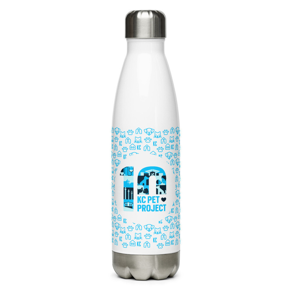 10 Year Anniversary Water Bottle