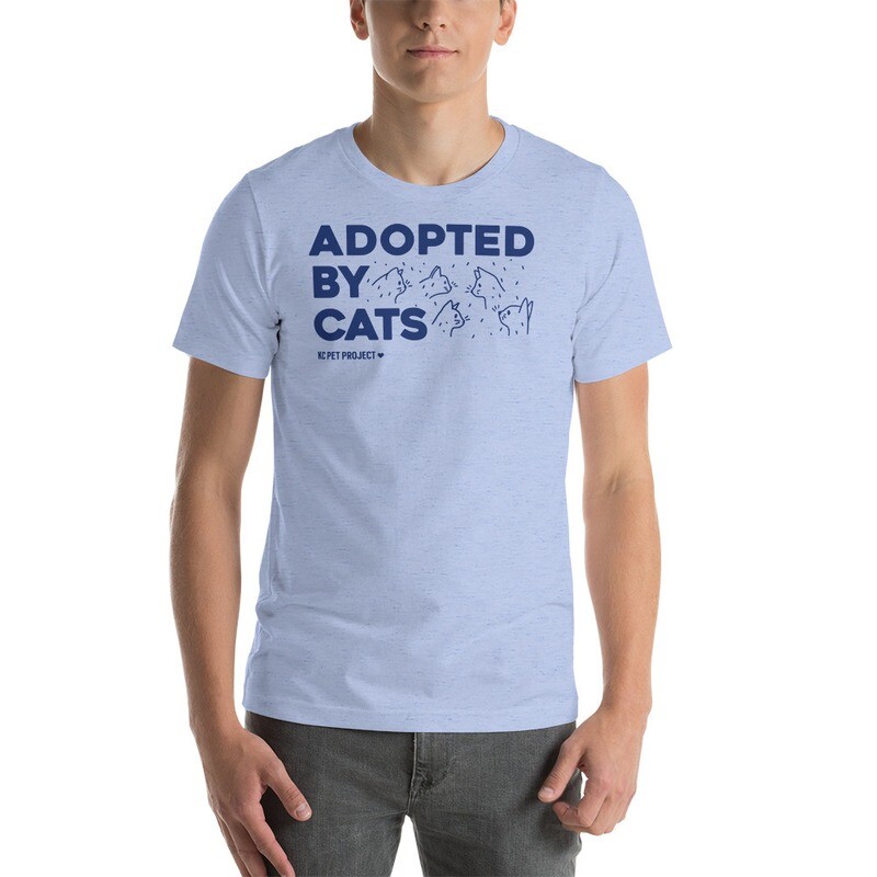 Adopted By Cats Unisex T-Shirt