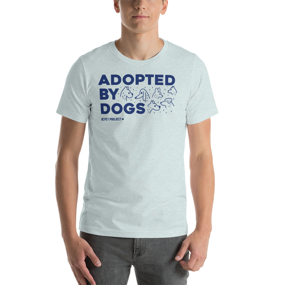 Adopted By Dogs Unisex T-Shirt