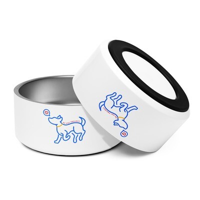 KCPP Dog Sketch Pet bowl