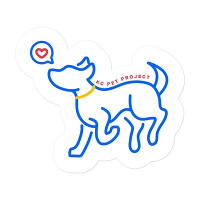 KCPP Dog Sketch Bubble-free Sticker