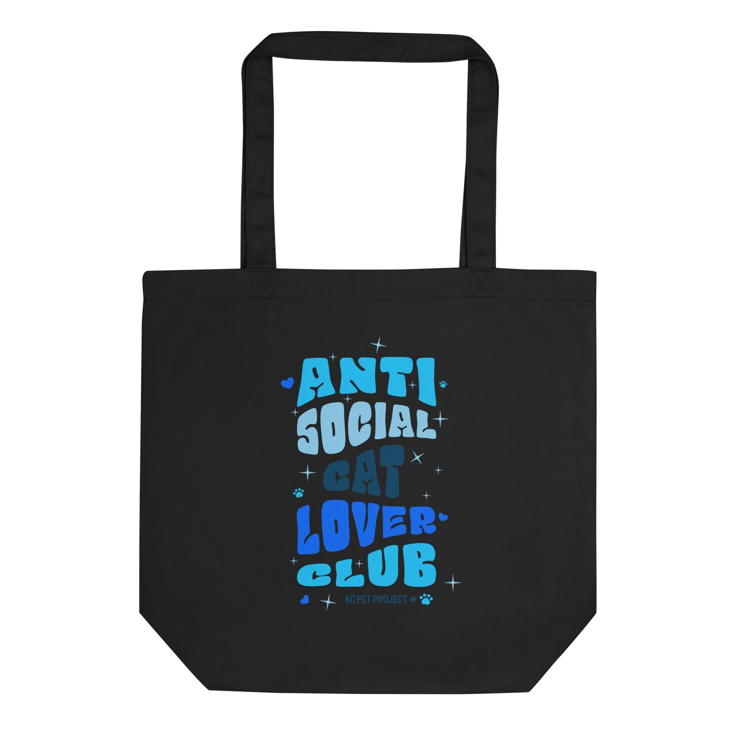 KCPP Blue Cat Lover Club Tote Bag