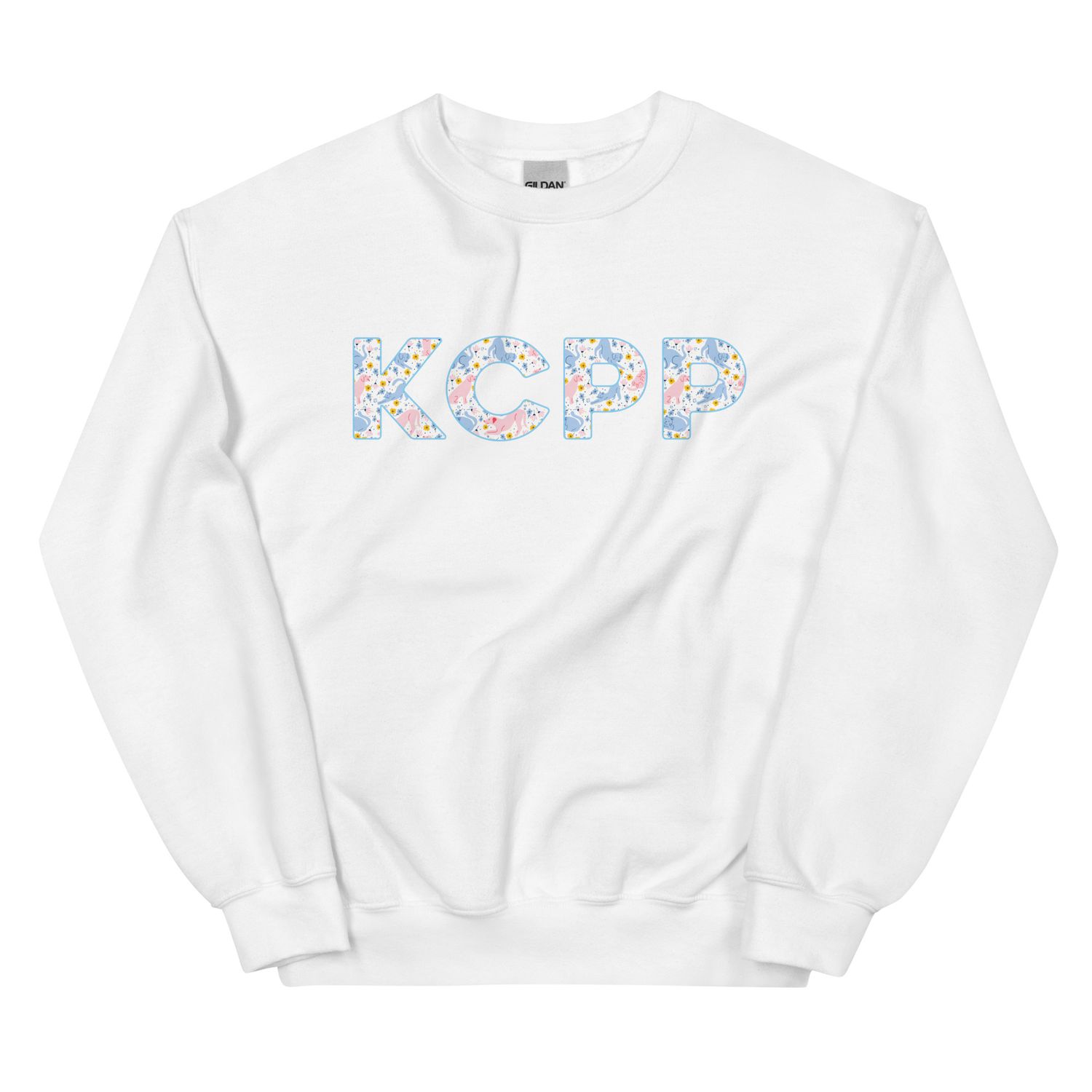 KCPP Floral Block Crew Neck Sweatshirt