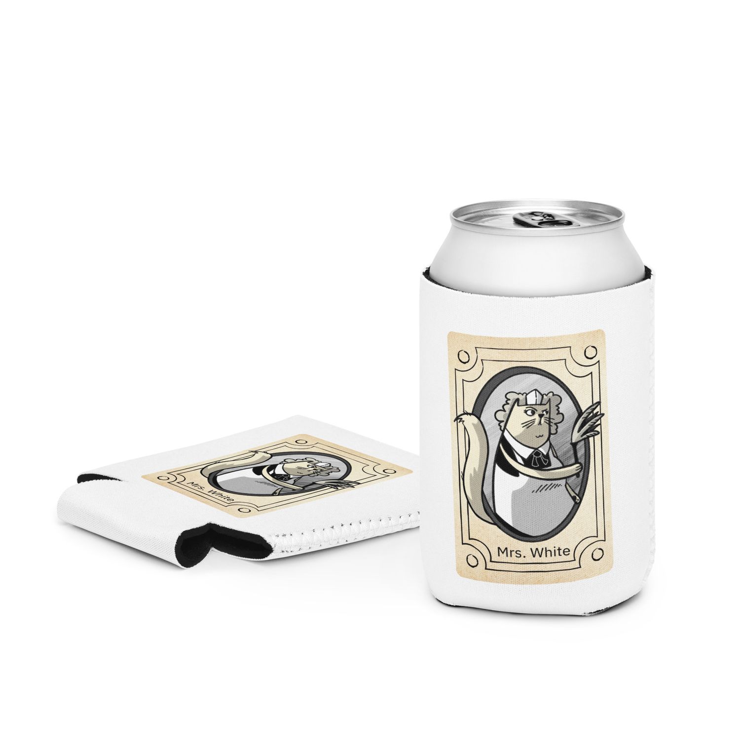 Claw Can Cooler Mrs. White
