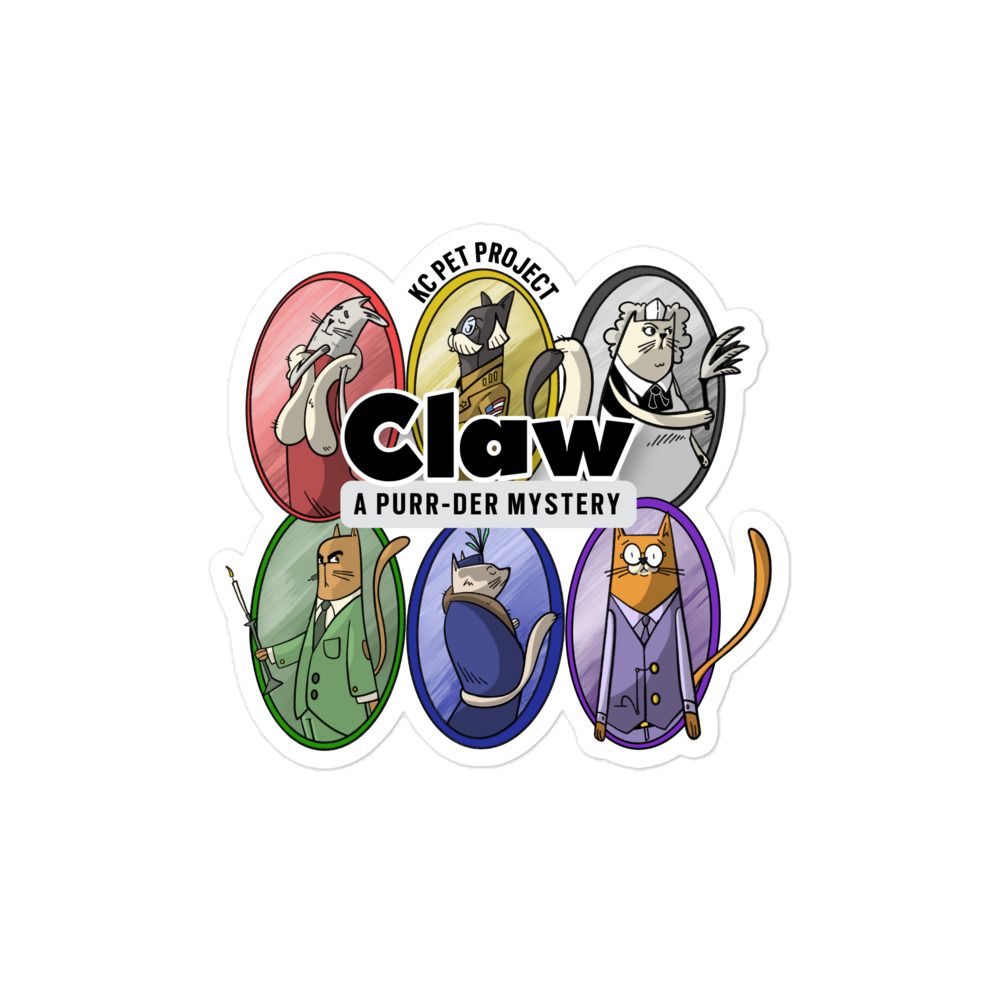 Claw Logo Bubble-free Sticker