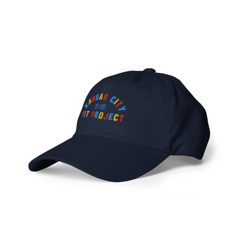 Colorful KC Pet Project Embroidered Cap