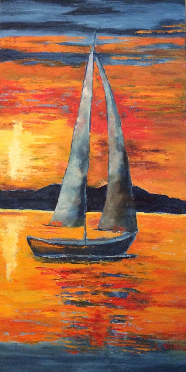 (SOLD)Tequila Sunset