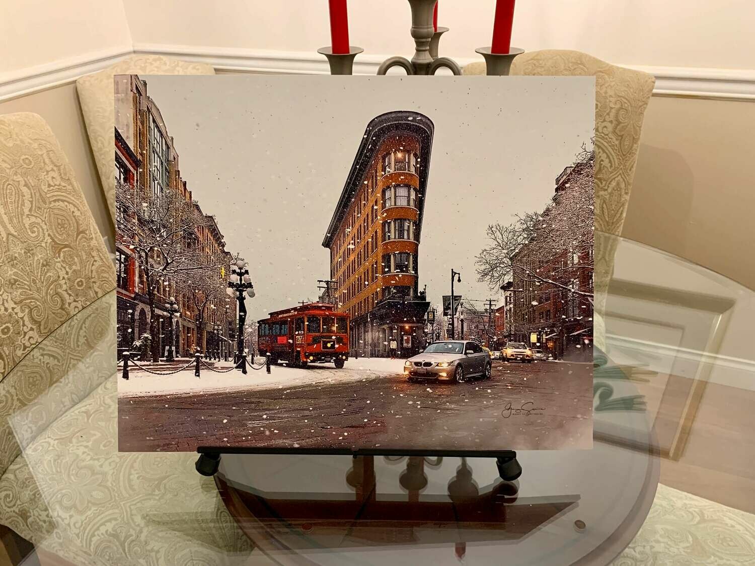 Europe Hotel and Trolley Car, Gastown