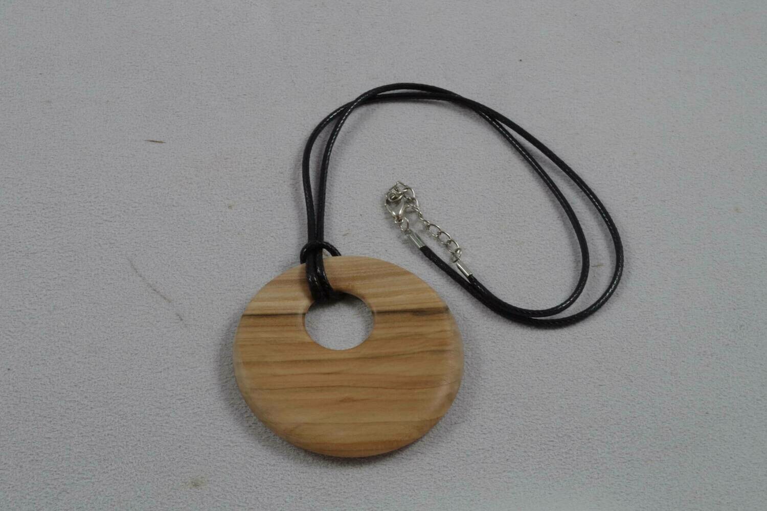 Mountain ash wood pendant