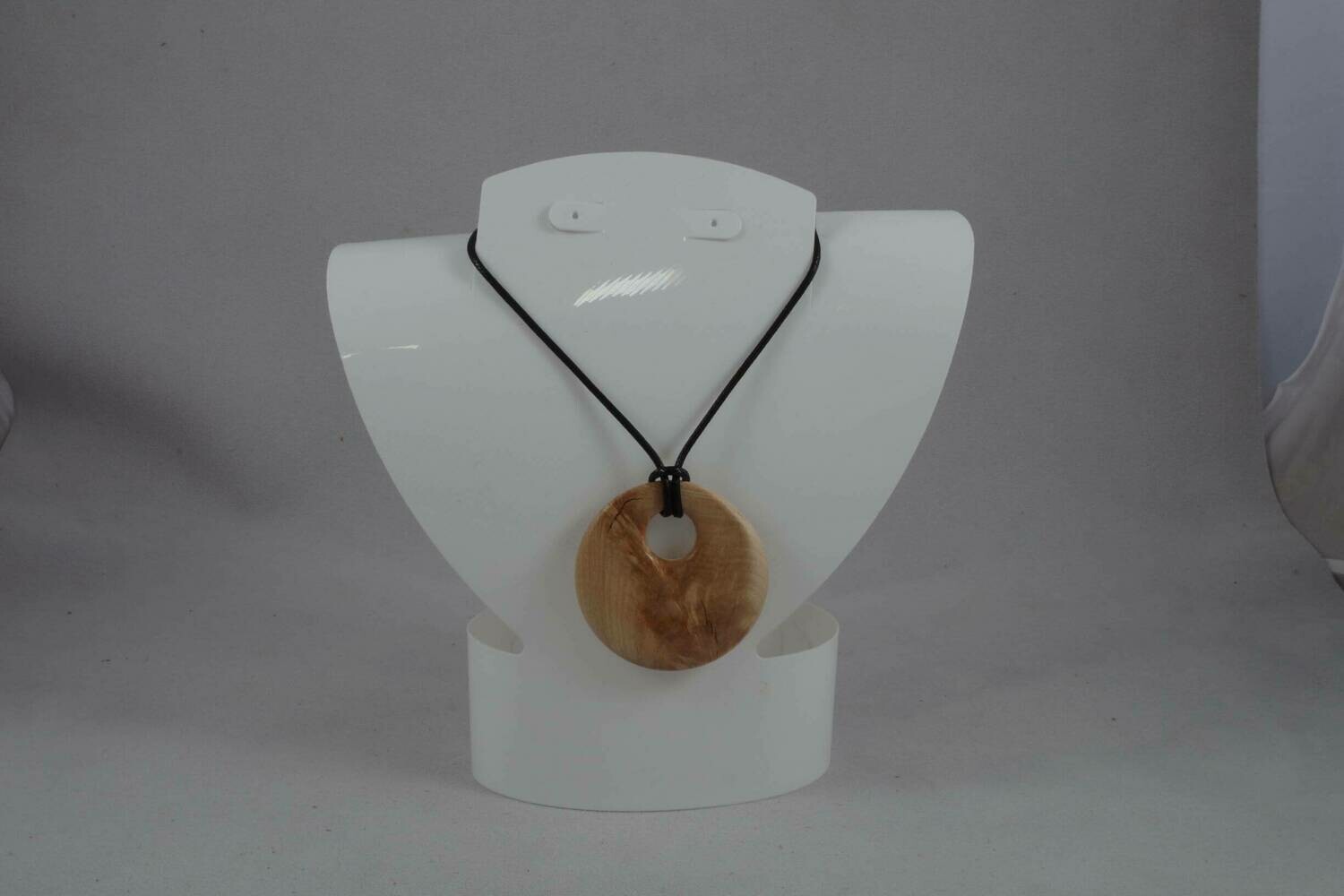 Maple wood pendant