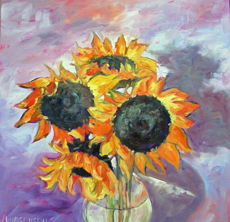 (SOLD)Sunflowers