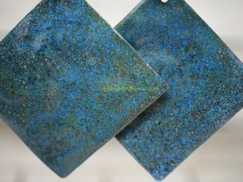 Copper Earrings - Be a Blue Square