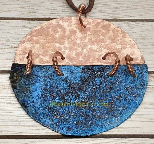 Copper Necklace - Half and half
