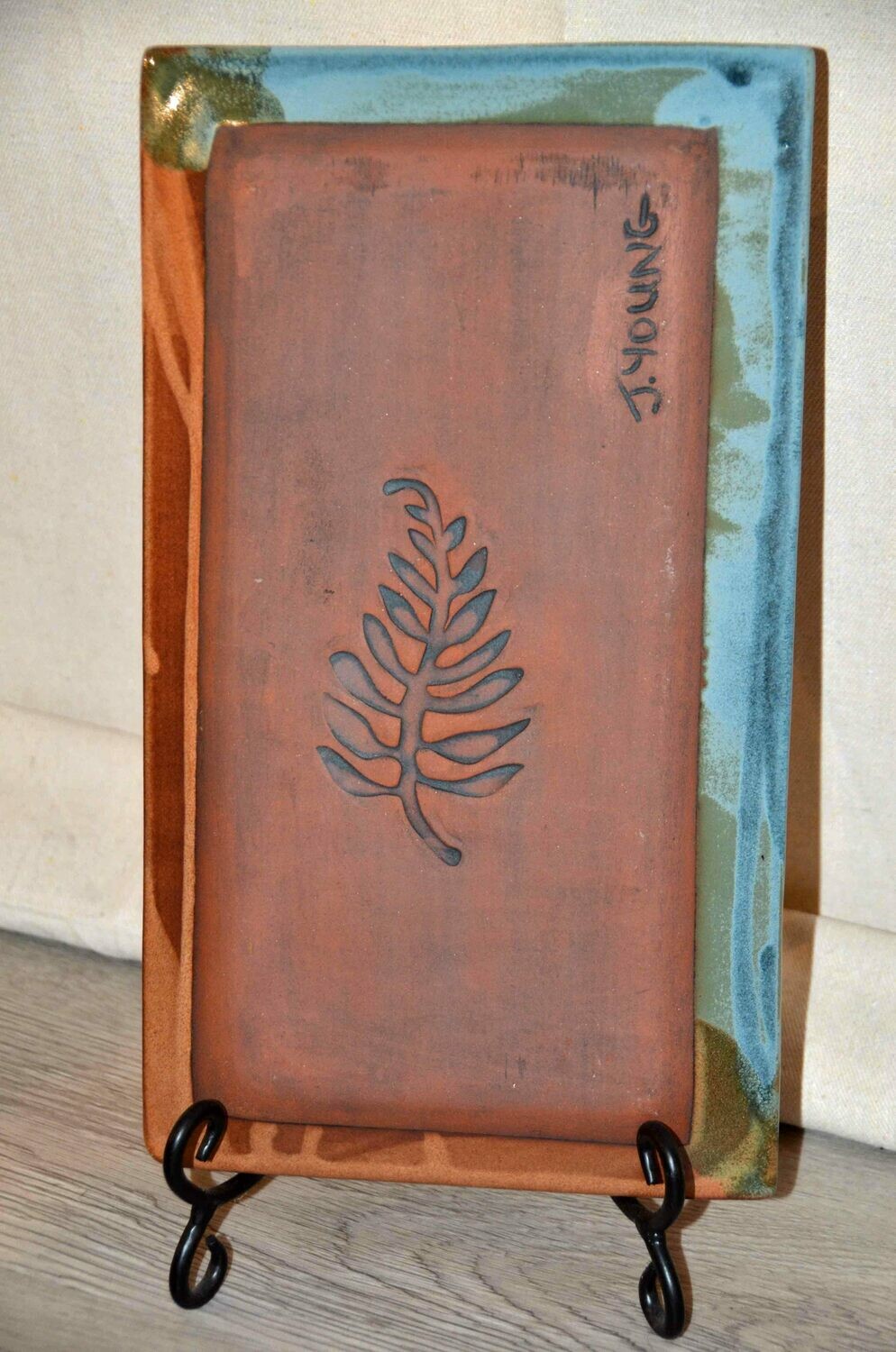 Rectangular Cherry Blossom Platter