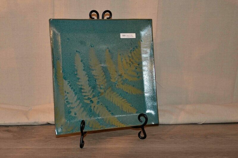 Square Fern Platter