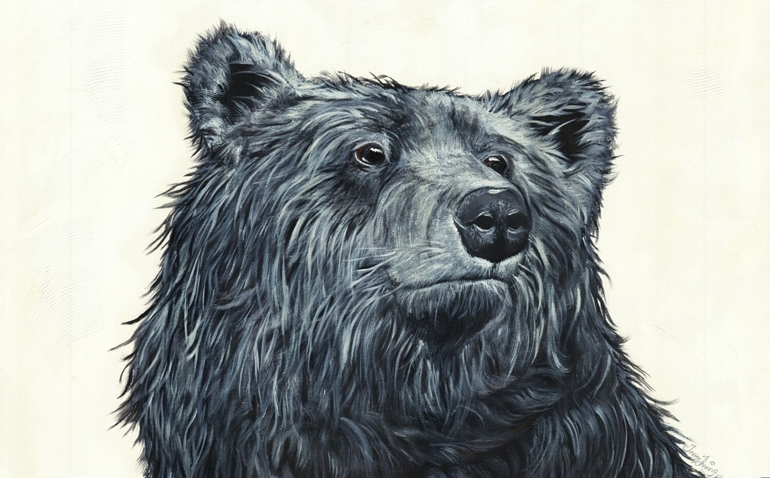 (SOLD)The fearless spirit of the bear
