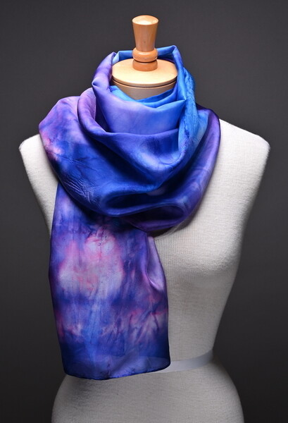 (SOLD) Silk Habotasi scarf