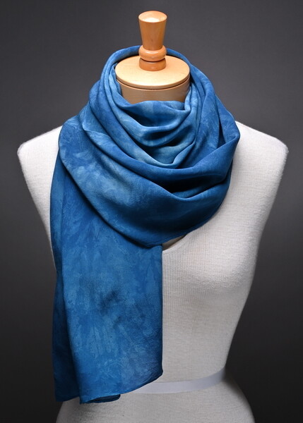 Silk crepe de chine scarf
