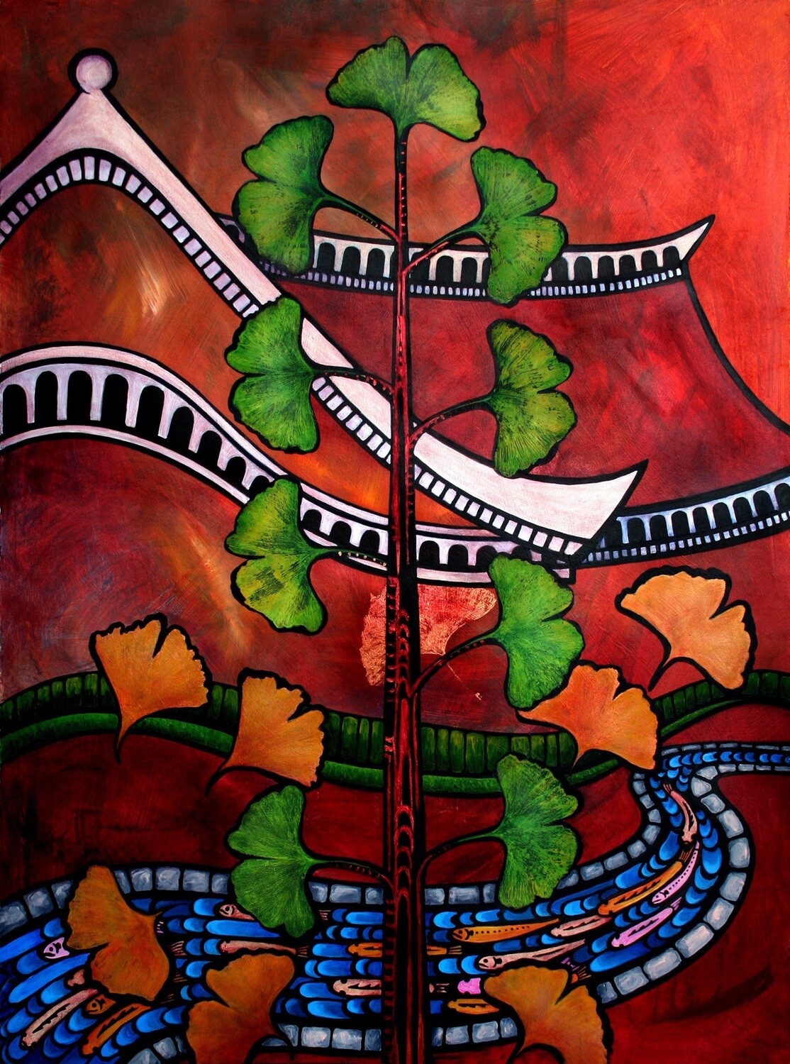 (SOLD)Ginkgo Blessings