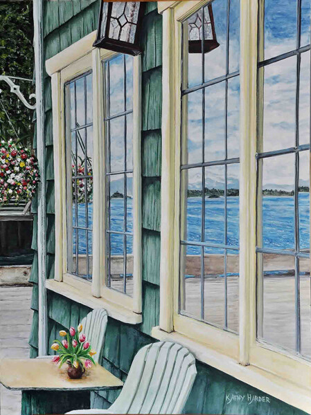 "WINDOW REFLECTIONS" - Telegraph Cove
