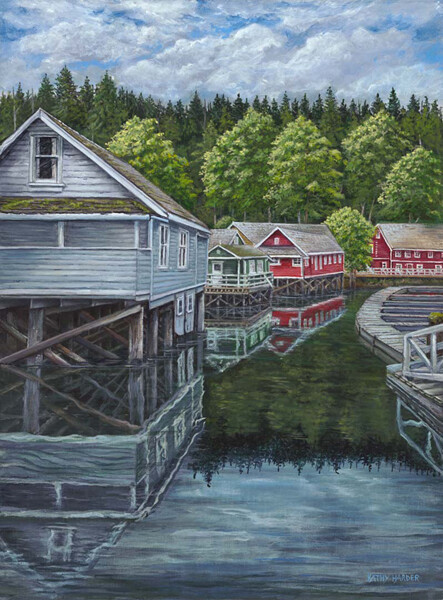 &quot;UP ON STILTS&quot; - Telegraph Cove