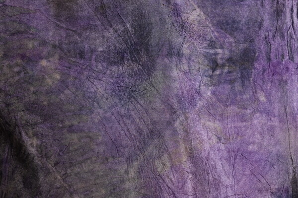 hand dyed silk scarf