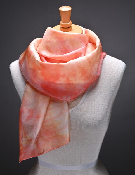 hand dyed silk