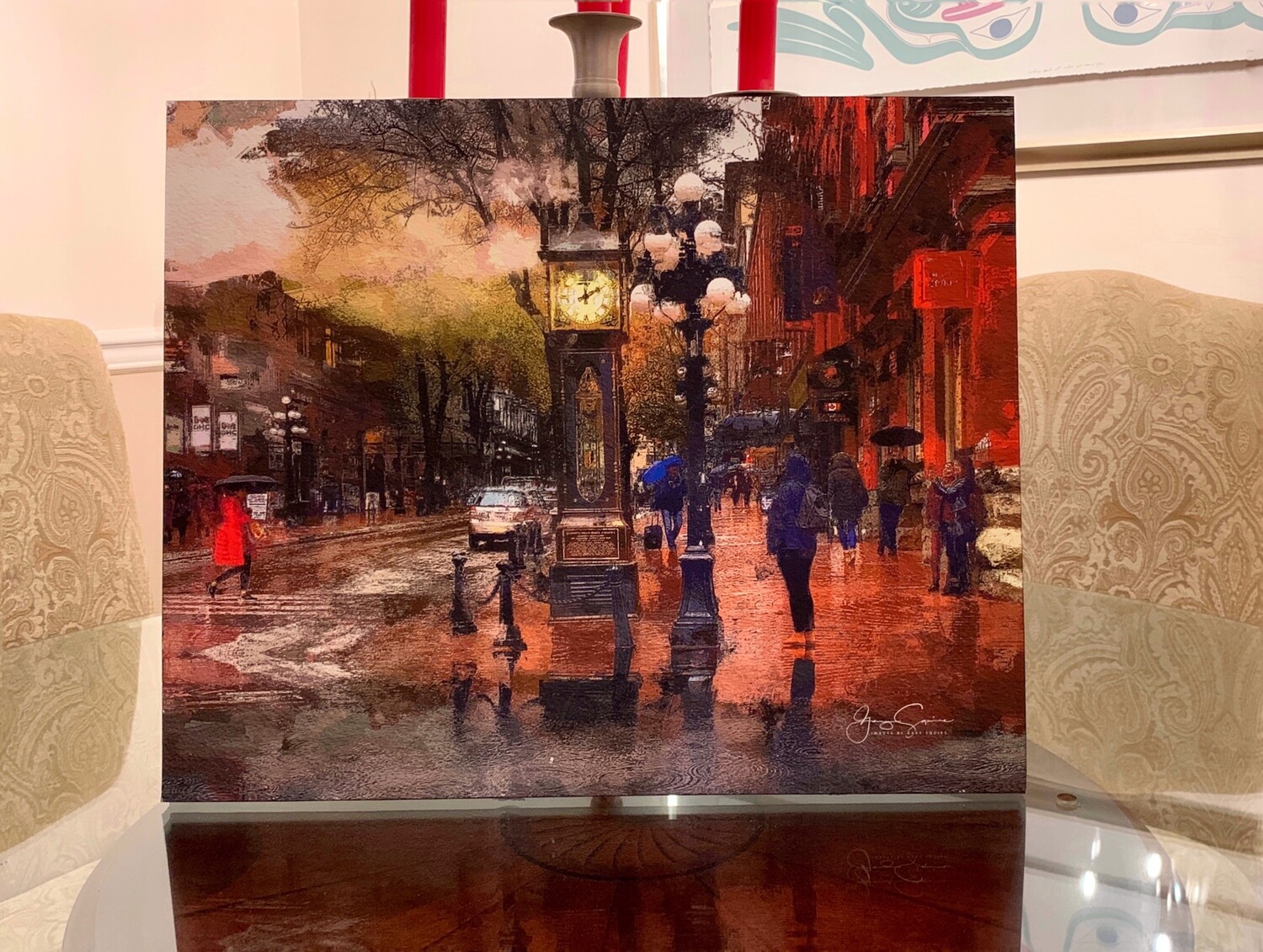 Gastown Steam Clock, Rainy Day (2nd Edition)