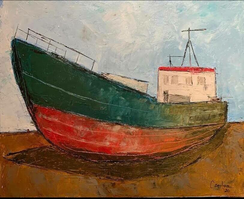 (SOLD)La Bateau